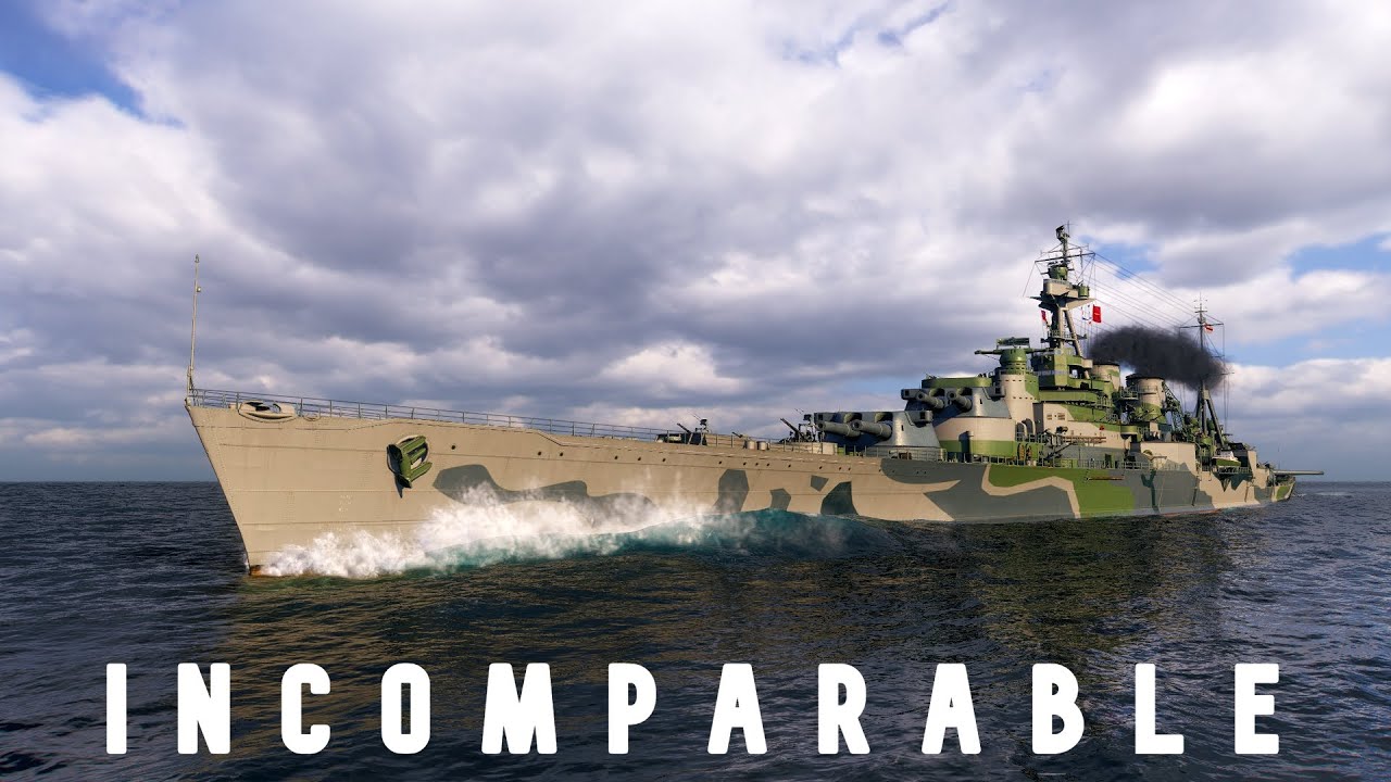 World of WarShips Incomparable - 5 Kills 372K Damage