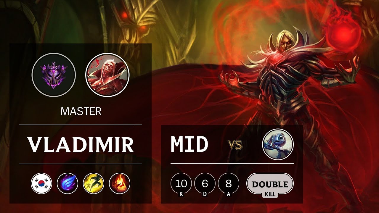 Vladimir Mid vs Fizz - KR Master Patch 9.15