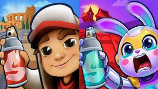 Subway Surfers 🆚 Subway Runner: Future Dash Game Games Comparison screenshot 5