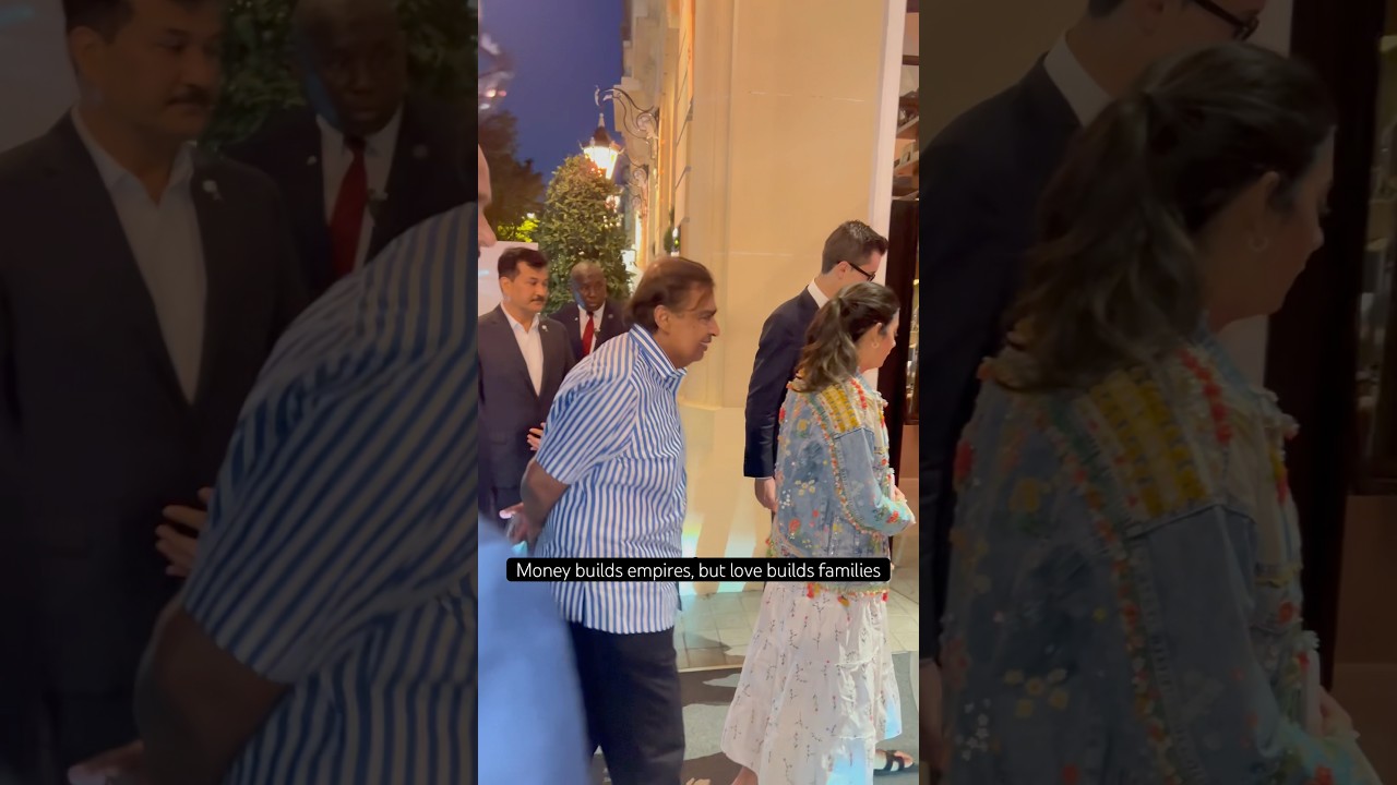 Mukesh Ambani – Billionaire by Status, But a Father First to Isha 💫👑