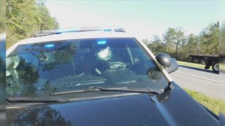 Two arrested in multi-county chase