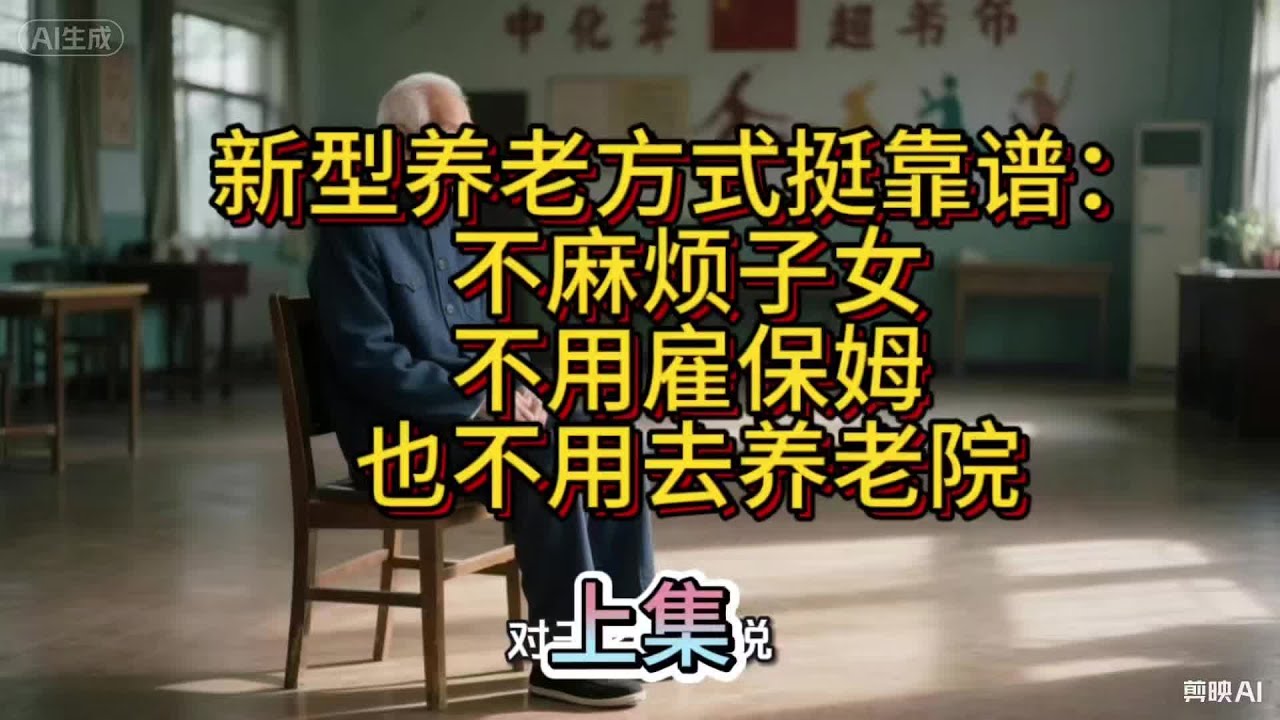 無需雇保姆，無需進養老院！這新型養老方式太好！ #家庭故事 #情感纠葛 #人生百态 #真实经历 #社会现象