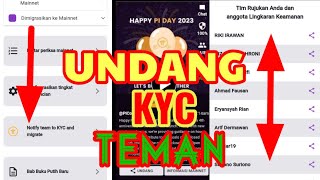 KYC MASAL PI NETWORK DIMULAI❗ ADA MENU BARU UNTUK MENGUNDANG REFERENSI KITA, SEGERA LAKUKAN HAL INI❗