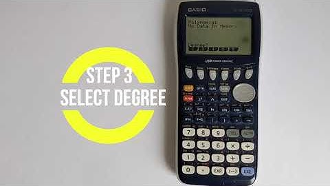 Casio FX-9750GII Graphical Calculator: How to Solve Quadratic Equations