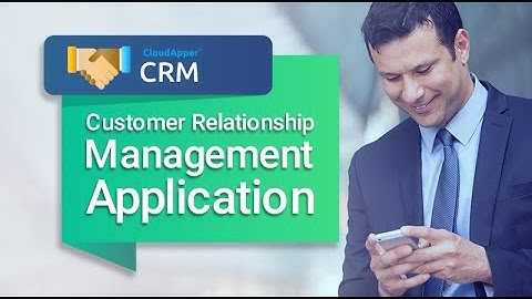 CRM Software Quick Teaser | CloudApper CRM