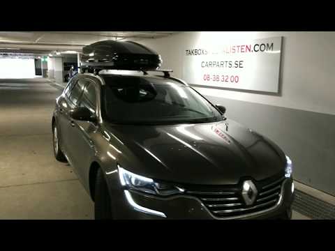 Thule Touring 700 Monterad På Renault Talisman 2017 Ink Installation Av Takräcke