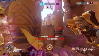 Overwatch - 7 times zen kills, spawn camping