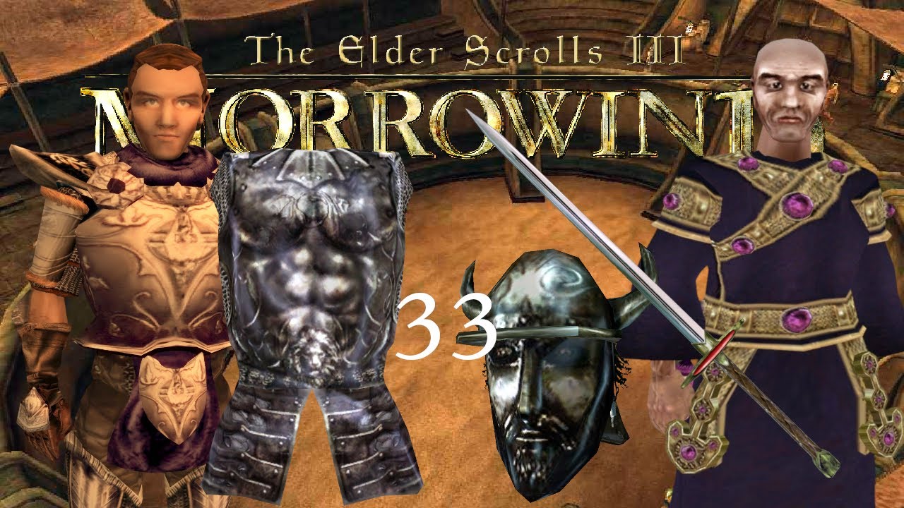 [TES III Morrowind] Часть 33 - Рыцарь Дракона Имперского легиона и архимаг Гильдии магов