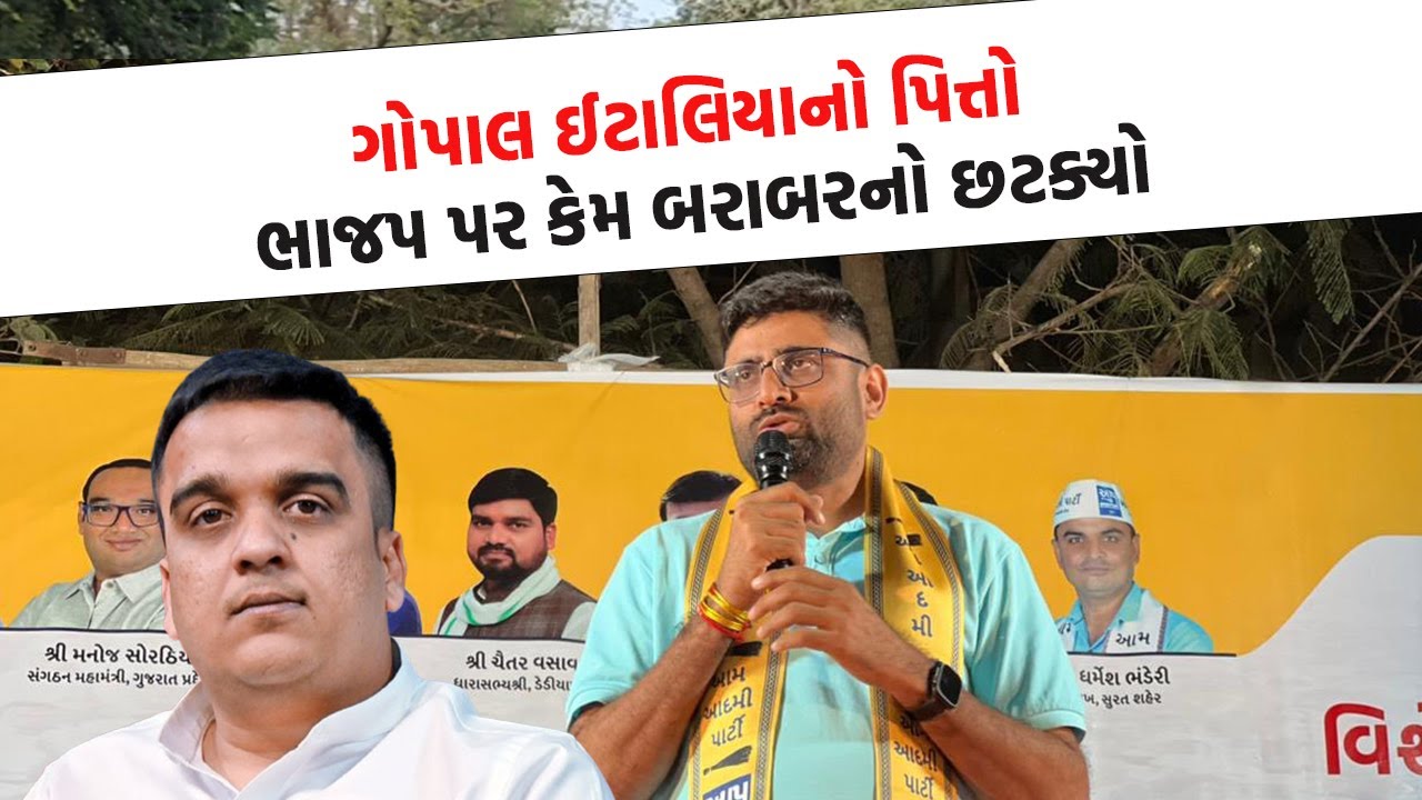 Harsh Sanghvi ને લઈ Gopal Italia કંઈ બોલ્યા કે નહી? થઈ ગયો ગરમ માહોલ