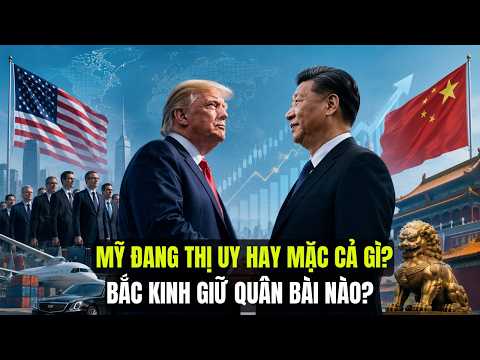 Ông Trump Mang Phái Đoàn Nghìn Tỷ USD Tới Bắc Kinh: Màn Thị Uy Hay Cú Mặc Cả?
