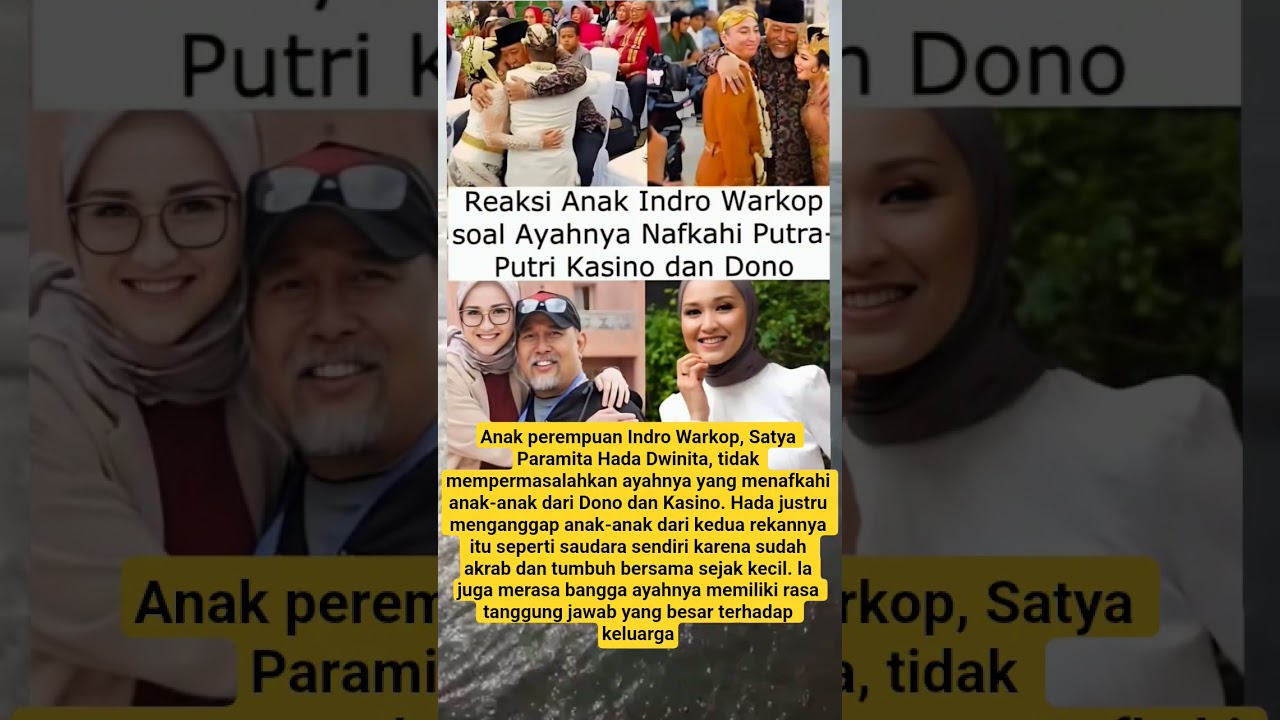 reaksi anak Indro Warkop