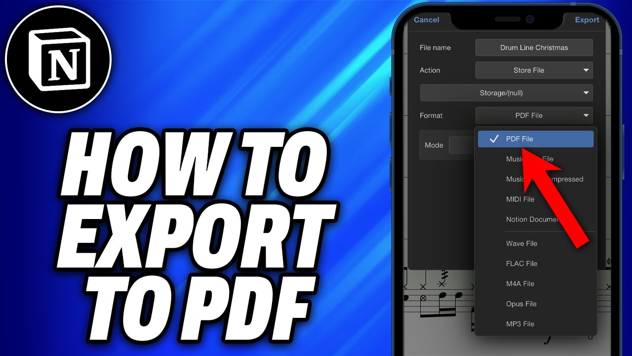 How To Export To Pdf in Notion (2024) - Easy Fix - YouTube