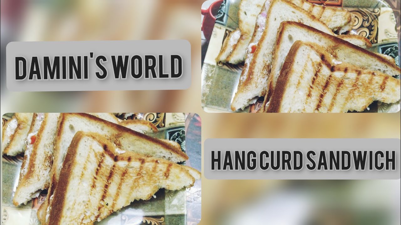 Hang Curd Sandwich Easy Tea Time Snacks Easy Way To Make Sandwich Sandwich Youtube