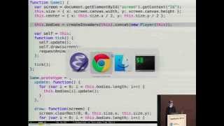 Mary Livecodes a JavaScript Game from Scratch screenshot 2