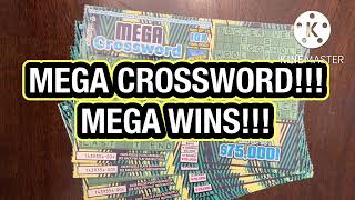 Full MEGA CROSSWORD!!! MEGA WINS!!! CA Scratchers Update