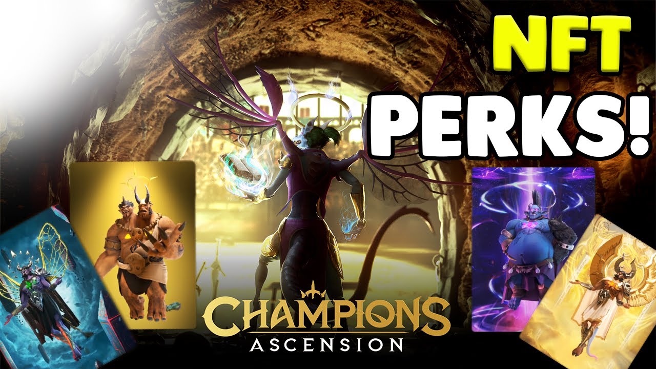 OWNING THESE NFT'S WILL HAVE HUGE PERKS! - CHAMPIONS ASCENSION