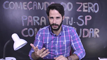 O que estudar para o concurso de escrevente do TJ SP?