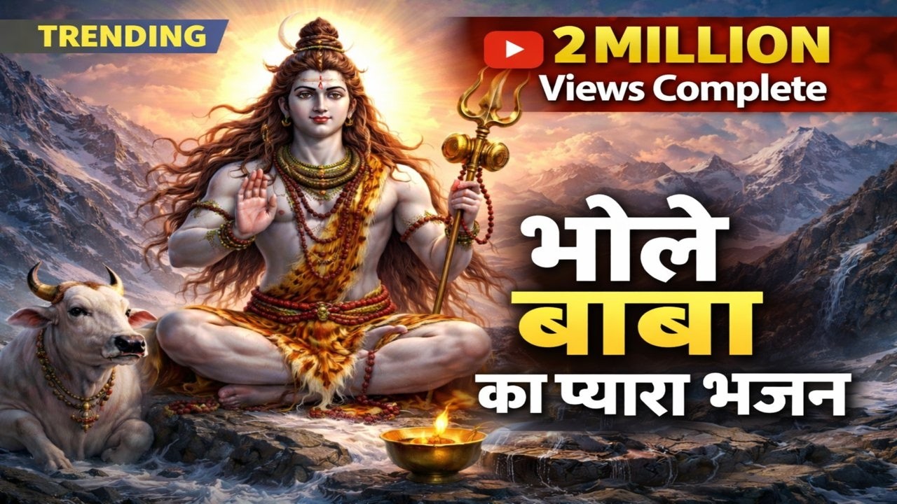 भोले बाबा तेरी लीला अपरंपार 🙏 New Bholenath Bhajan | Trending Shiv Song || bhakti music ||