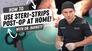How To Use Steri-Strips After Your Breast Augmentation! | Barrett