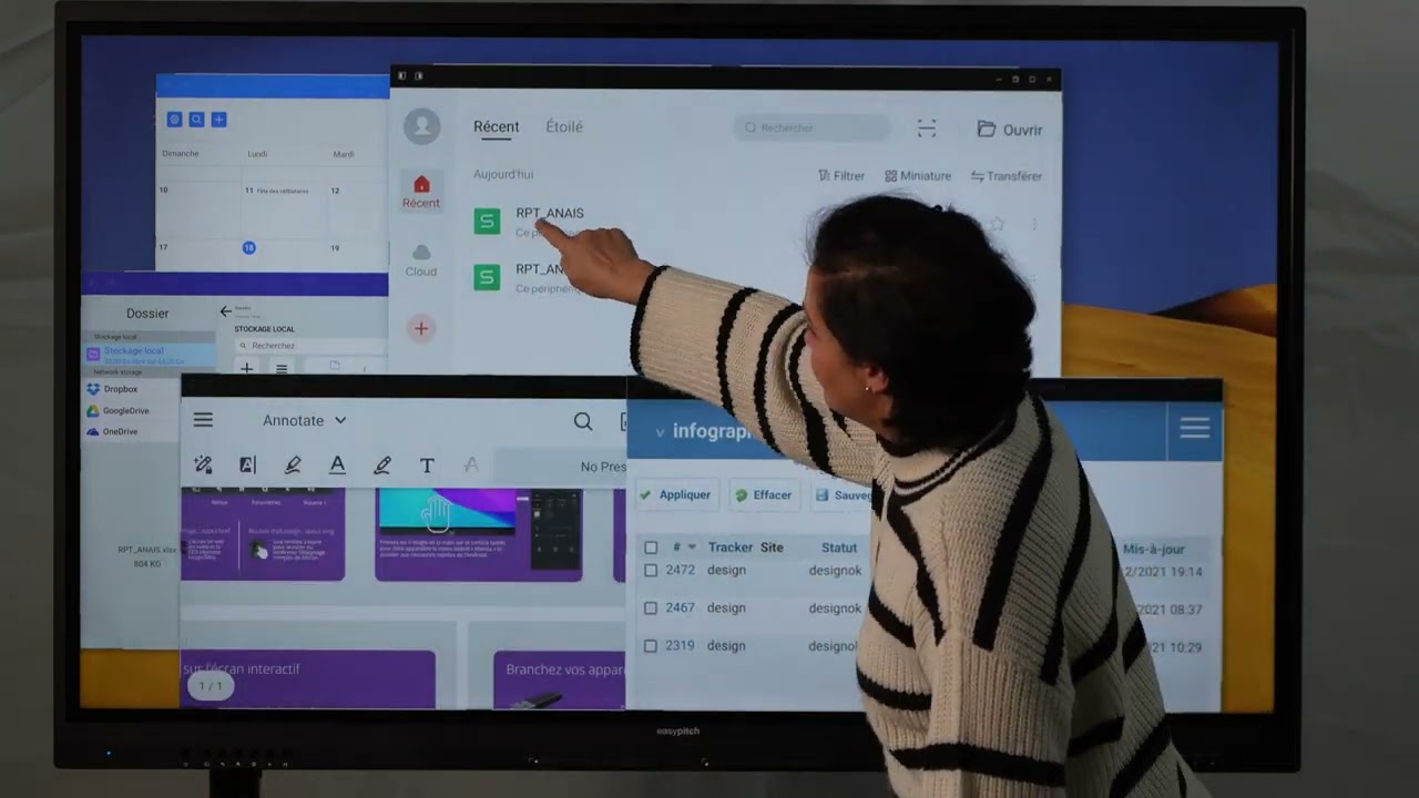 Easypitch SPARK - Android Multifenêtres