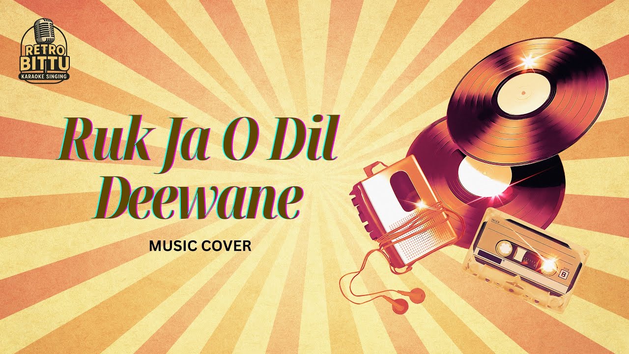 Ruk Ja O Dil Deewane (Music Cover) | Udit Narayan | DDLJ | Retro_Bittu