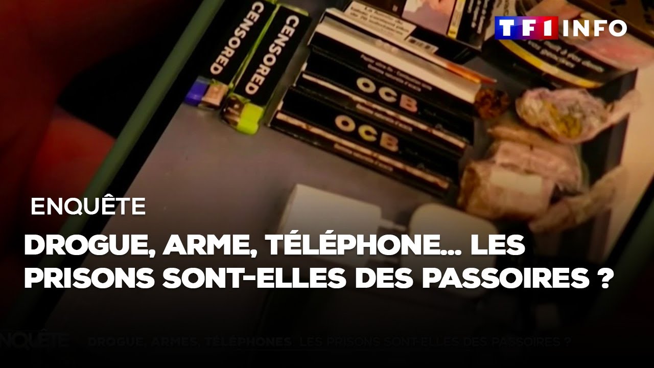 Drogue, arme, téléphone... Les prisons sont-elles des passoires ?