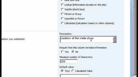 SharePoint Shepherd 2007 - Create New List Columns