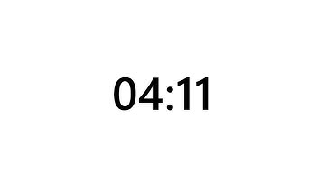 Timer for 4 minutes and 11 seconds