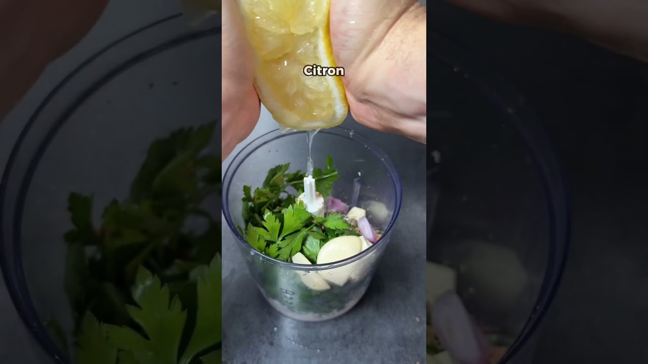 La recette de la sauce verte maison #recette #sauceverte #poulet #grillade #recipe