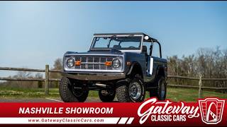 1975 Ford Bronco Resto Mod #2303-NSH Gateway Classic Cars of Nashville