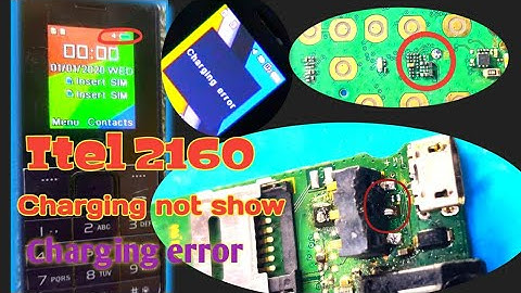 Itel 2160 Charging Problem/Charging Not Show/Charging Error/ ID line Missing//🔥🔥🔥