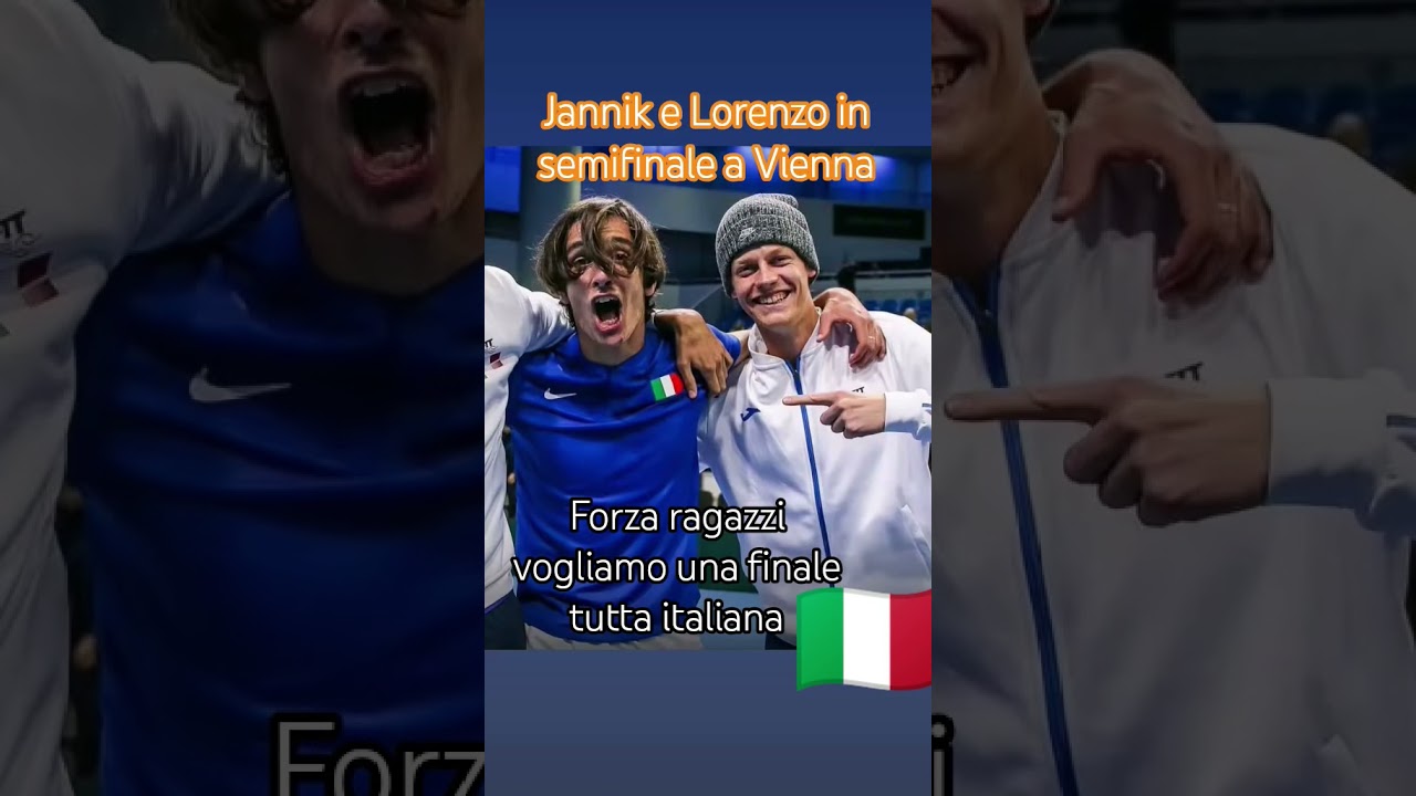 Sinner e Musetti in semifinale al torneo di Vienna 