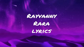 Rayvanny - Rara Lyrics (chipmunks version)