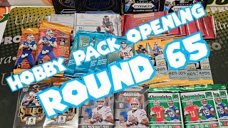 Random Football Card Hobby Pack Opening Round 65! Tons of Ink!!!