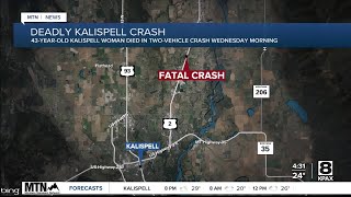 Woman dies in Highway 2 crash outside of Kalispell