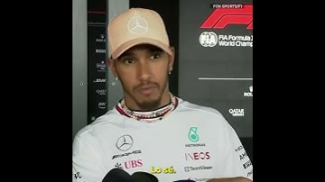 Red Bull no apoya a Checo Perez : Lewis Hamilton
