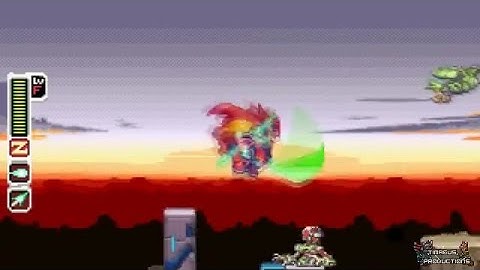 Mega Man Zero 2: 100 pt Run ~ Intro Stage - Sand Wilderness! [Boss: Mecha Scorpia]