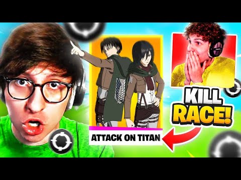 KILL RACE per il NUOVO BUNDLE di ATTACK on TITAN!! 1V1 con Alby!!!!