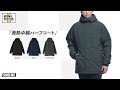 「発熱中綿ハーフコート」紹介動画