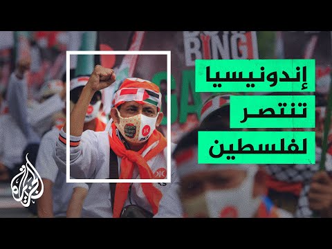 نصرة للشعب الفلسطيني: مظاهرات تعم عدة مدن إندونيسية