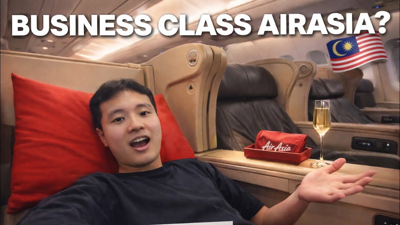 ✈️Review Business Class AirAsia X (FlatBed) Tashkent - Kuala Lumpur!