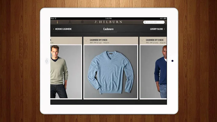 The iPad-Based All-in-One Sales Tool From Mutual Mobile & J. Hilburn