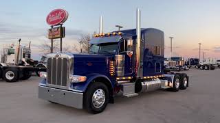 2021 Peterbilt 389 Blue  Keith Couch 9706913877, couchk@rushenterprises.com.