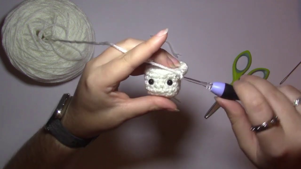 Tiny Crochet Ghost