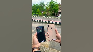 iphone x VS iphone xs max || camera comparison || #tech