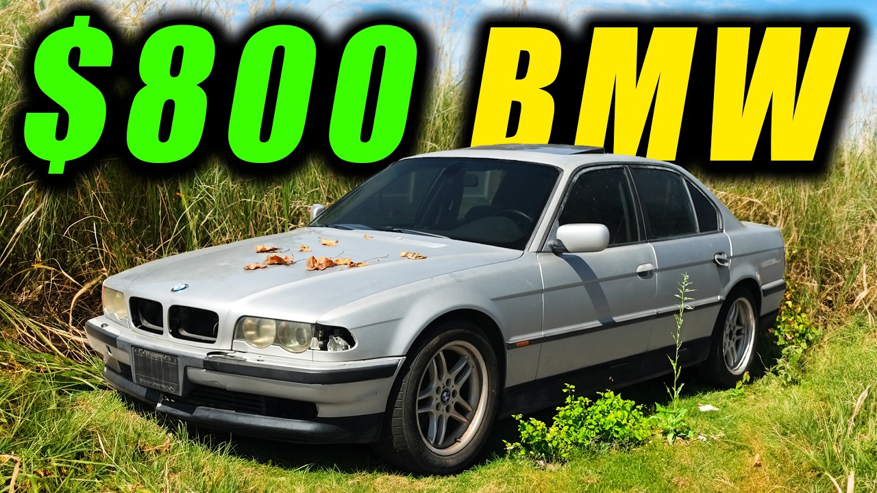 Bringing an Abandoned $800 V8 BMW BACK TO LIFE!