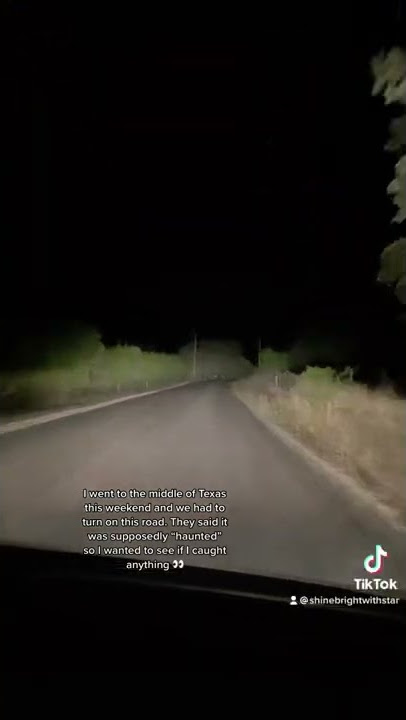 Melewati salah satu jalan PALING MENAKUTKAN di Texas! 😱 #menakutkan #kisahmenyeramkan