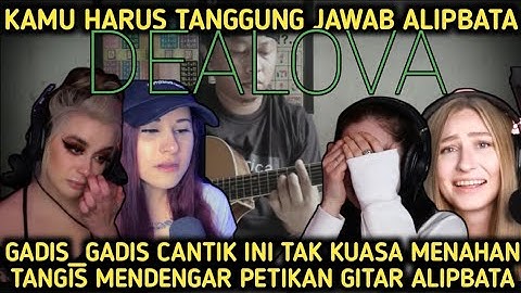 Nangis❗Hanya Itu Yang Bisa Di Lakukan Gadis-Gadis Cantik Ini Saat Mereaksi AlipBaTa