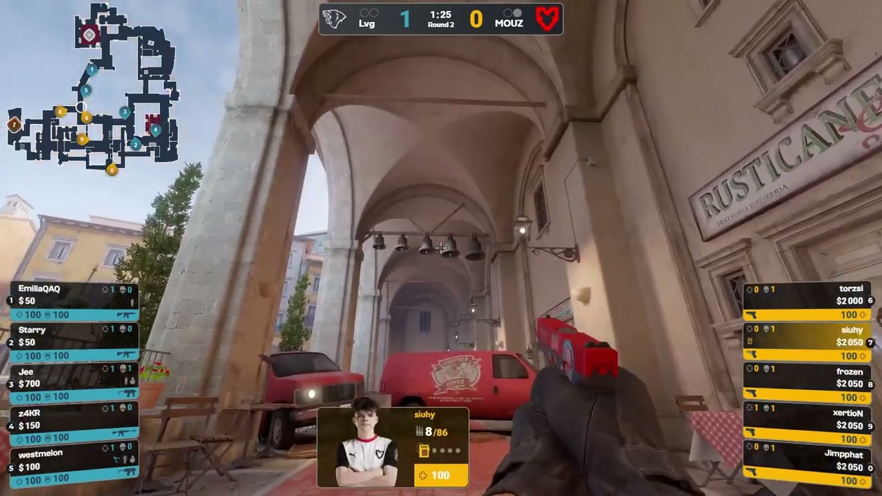 siuhy trolling in an official match 😳