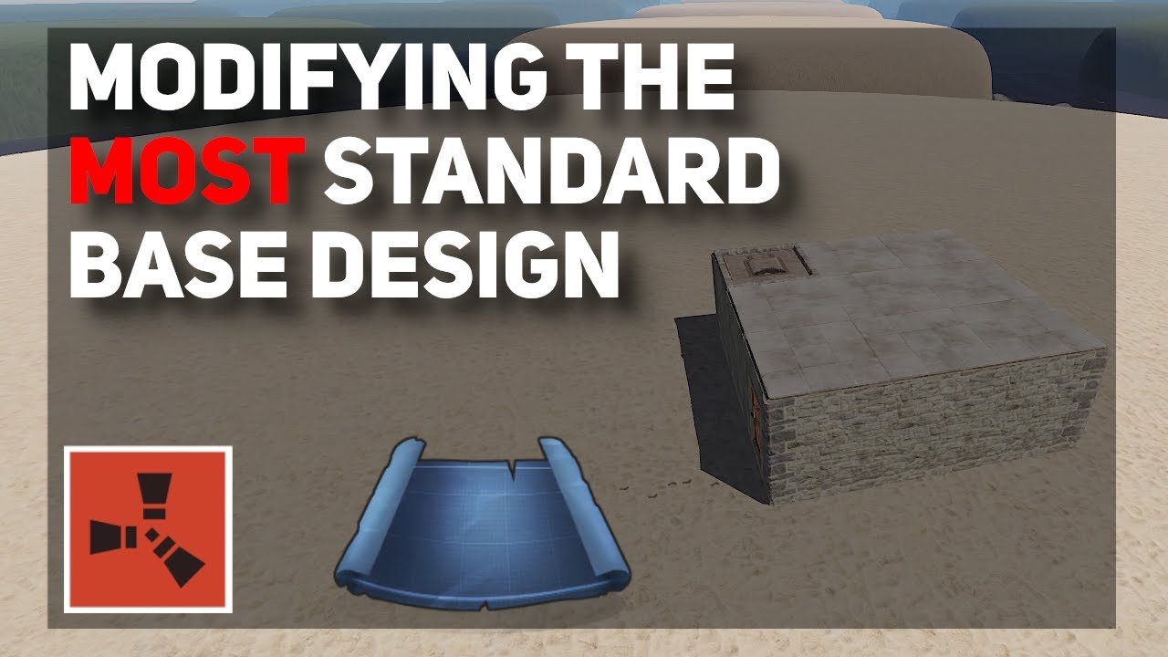 Rust Modelbase Homemade Modifying the MOST standard base in RUST | Rust Building - YouTube